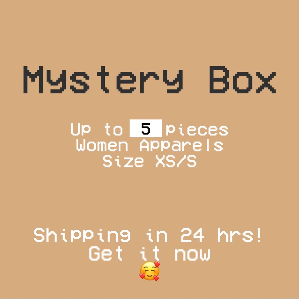 Womens Clothes Mystery Box, 5 items